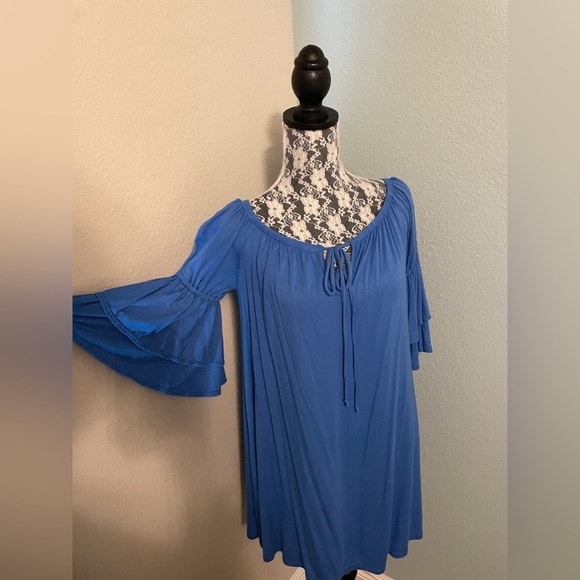 Cotton Bleu babydoll dress, size small - Picture 2 of 6